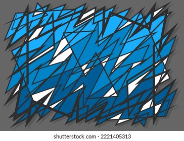 Abstract background with colorful random triangle pattern and irregular line