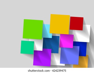 abstract background with colorful rhombus