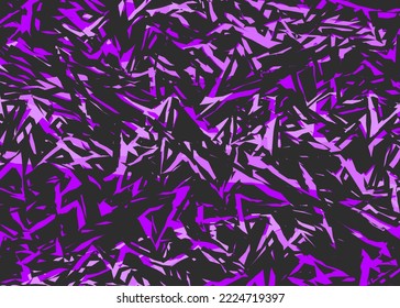 Abstract background with colorful seamless rough lines pattern