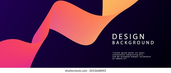 Abstract background with colorful shape for your poster, banner, calendar, flyer.