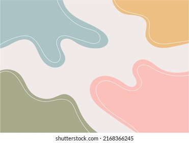 abstract background with colorful shapes