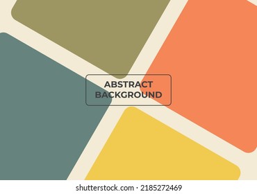 abstract background with colorful shapes