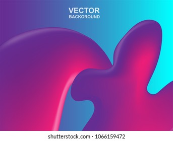 Abstract background. colorful shapes and shadows. Vector