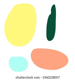 Abstract background with colorful shapes. suitable for additional objects, presentation backgrounds, book covers, etc.