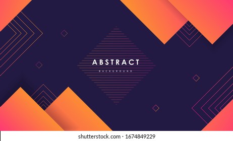 Fondo abstracto con formas coloridas Vector