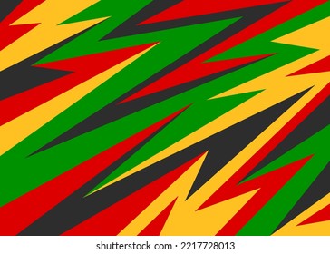 Abstract background with colorful sharp and arrow pattern. Abstract geometric wallpaper