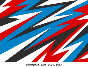 Abstract background with colorful sharp and arrow pattern. Abstract geometric wallpaper