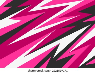 Fondo abstracto con un patrón colorido, agudo y de flecha. Papel de pared geométrico abstracto