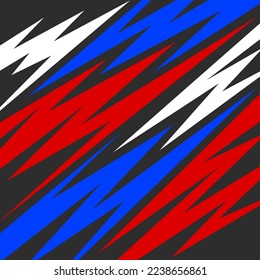 Abstract background with colorful sharp and arrow pattern