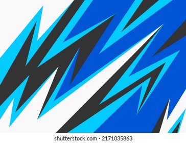 Abstract background with colorful sharp, zigzag and arrow pattern