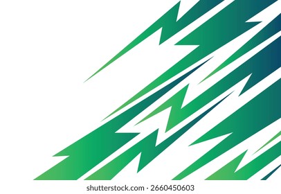 Abstract background with colorful sharp and zigzag pattern and with some copy space area