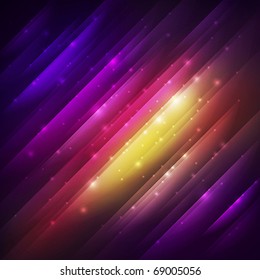 abstract background with colorful shining