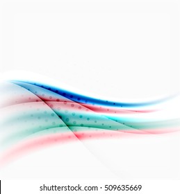 Abstract background, colorful shiny blurred lines with light effects