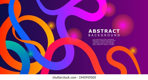 abstract background with colorful and shiny lines
