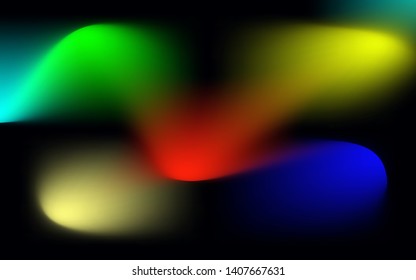 Abstract background colorful Soft gradient with effect beautiful modern rainbow. For use wallpaper, cover, banner, card, advertising