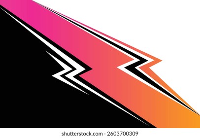 	
Abstract background with colorful spike line pattern and with some copy space area
