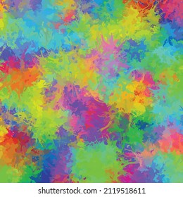 Abstract background with colorful splash painting texture. Colorful tie dye background