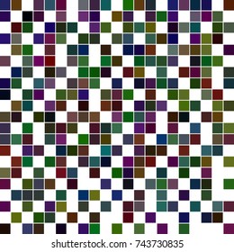 Abstract background of colorful square