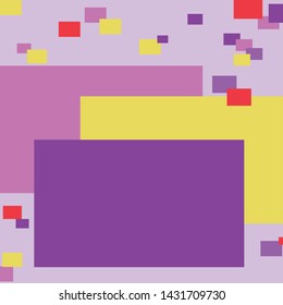 Abstract background with colorful squares.