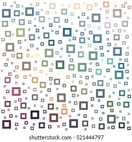 Abstract background with colorful squares
