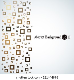 Abstract background with colorful squares