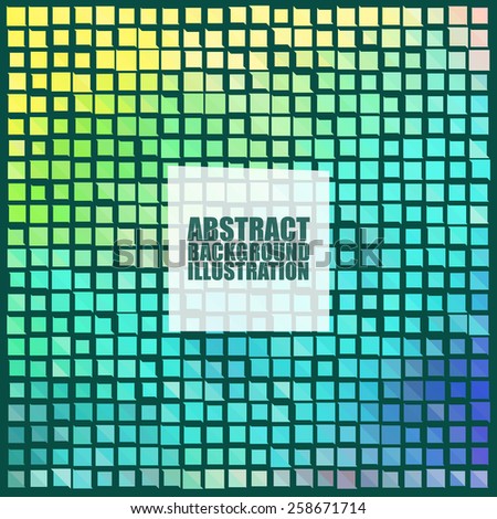 abstract background of colorful squares
