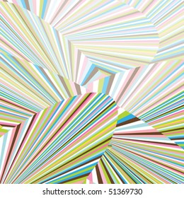 Abstract background with colorful stripes