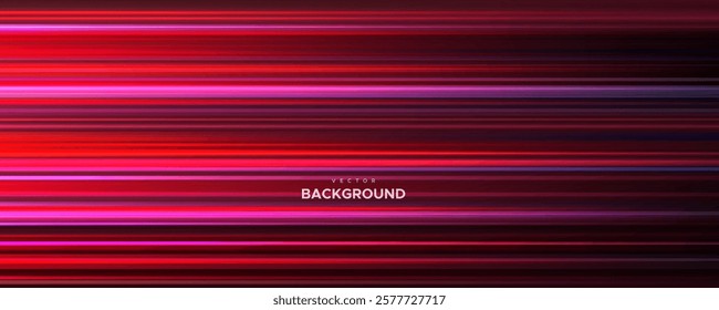 Abstract background with colorful stripes. Vector illustration of horizontal blur lines