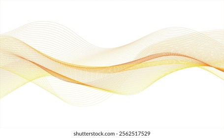 Abstract background with colorful swirls and lines on a white background. Abstract colored 3D waves on a white background.	