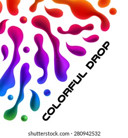 fondo abstracto de coloridas figuras tridimensionales 