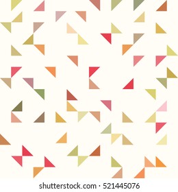Abstract background with colorful triangles