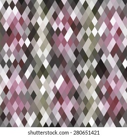 Abstract background of colorful  triangles. Geometric mosaic with flow of colors. Chaotic pattern. Vector Illustration.
