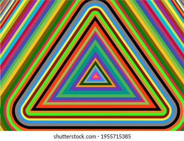 Abstract background with colorful triangles geometry