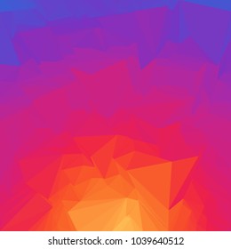 Abstract background with colorful triangles for magazines, booklets or mobile phone lock screen