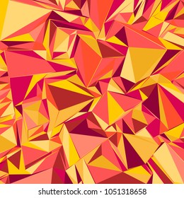 Abstract background with colorful triangles for magazines, booklets or mobile phone lock screen