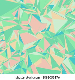Abstract background with colorful triangles for magazines, booklets or mobile phone lock screen
