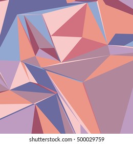 Abstract background with colorful triangles for magazines, booklets or mobile phone lock screen