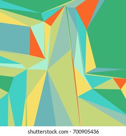 Abstract background with colorful triangles for magazines, booklets or mobile phone lock screen