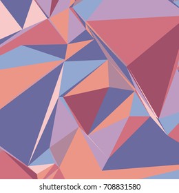 Abstract background with colorful triangles for magazines, booklets or mobile phone lock screen