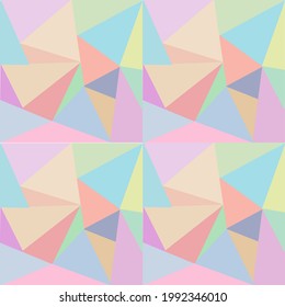 Abstract background of colorful triangles . A sample with polygonal shapes . A completely new design for your business. Vector illustration.