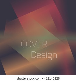 Abstract background with colorful triangles and space for text. Texture for covers, banners, booklets, etc. For web or printed media.