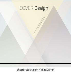 Abstract background with colorful triangles and space for text. Texture for covers, banners, booklets, etc. For web or printed media.
