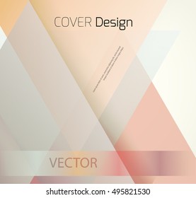 Abstract background with colorful triangles and space for text. Texture for covers, banners, booklets, etc. For web or printed media.