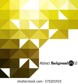 Abstract background with colorful triangles and squares