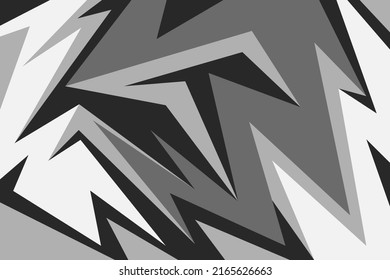 Abstract background with colorful triangular and arrow pattern