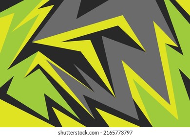 Abstract background with colorful triangular and arrow pattern