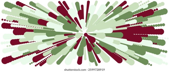 abstract background of colorful tubes