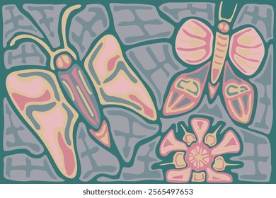 abstract background, ,colorful vector design, design flat