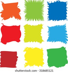 Abstract background colorful vector illustration. 