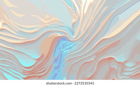 Abstract background. Colorful vector marbled texture.